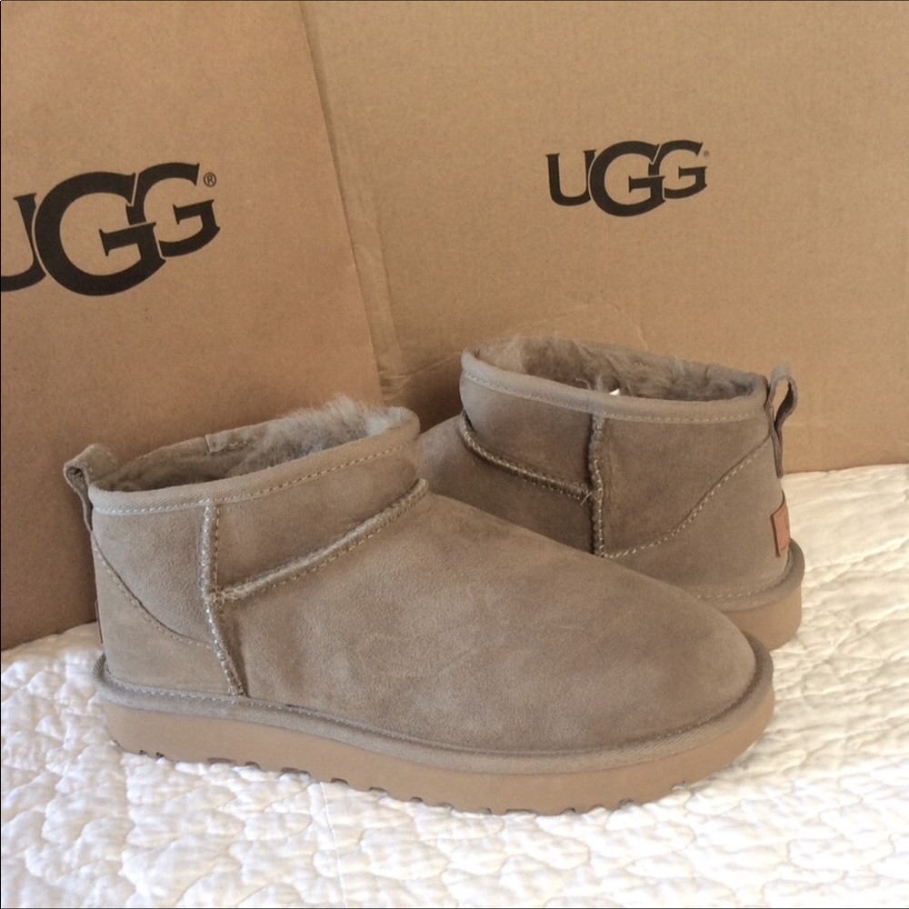 UGG CLASSIC ULTRA MINI ANTÍLOPE boots